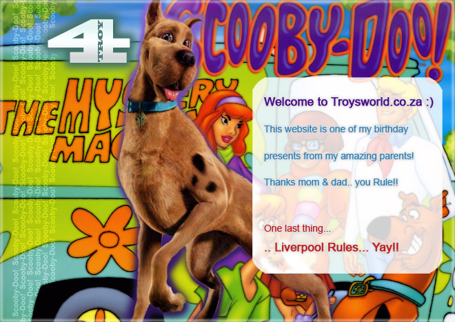 Welcome to Troy's World :)